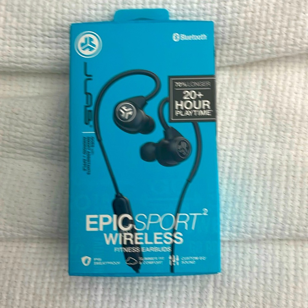 JLab Epic Sport 2 Wireless Fitness Earbuds